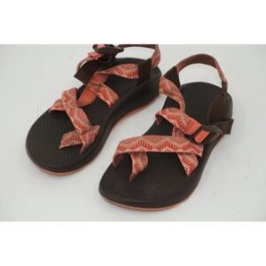 Chaco Sandals Women's Size 6 EU 37 Brown Strappy Chevron Adjustable Hiking